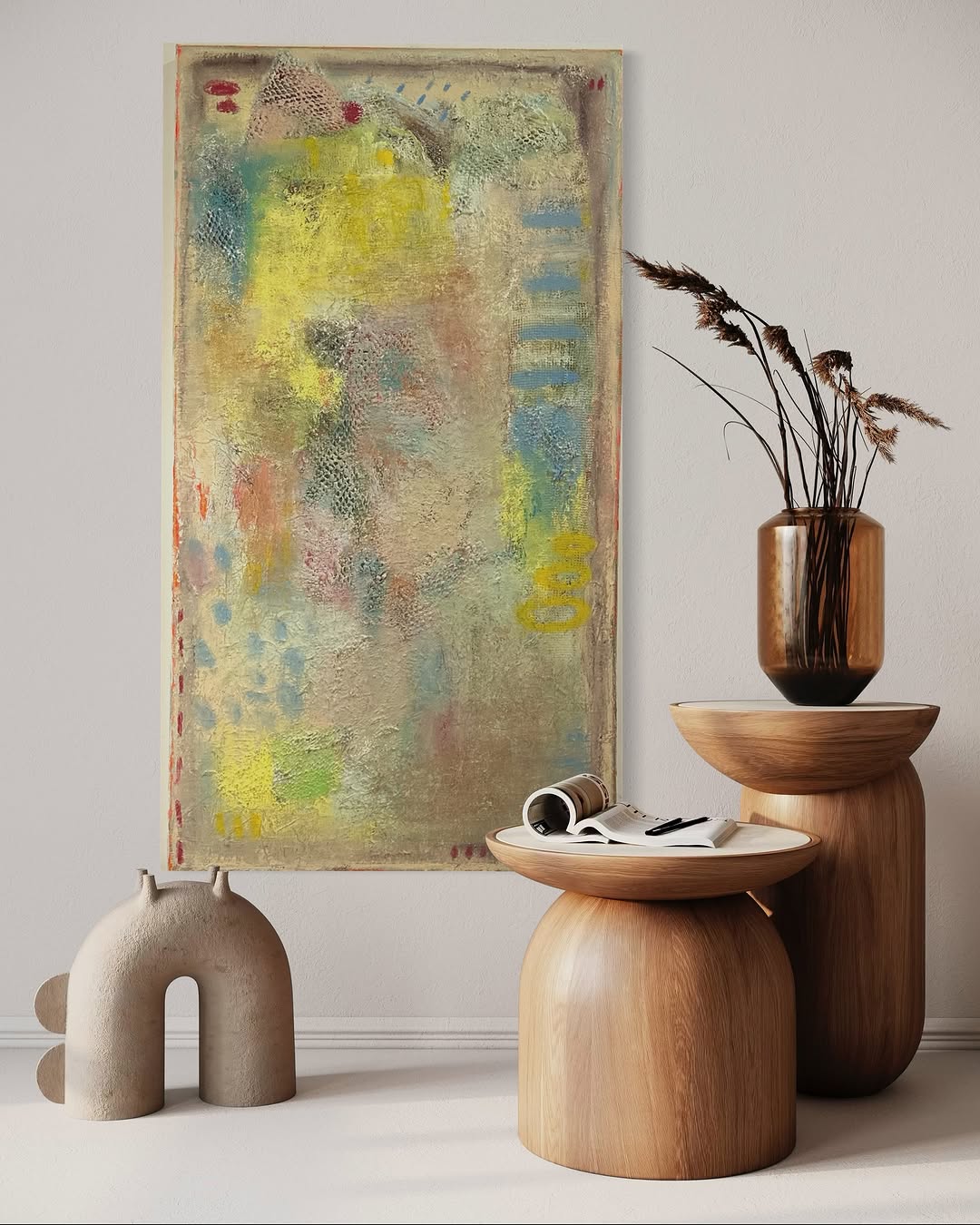Shadows. Painting in interior 1