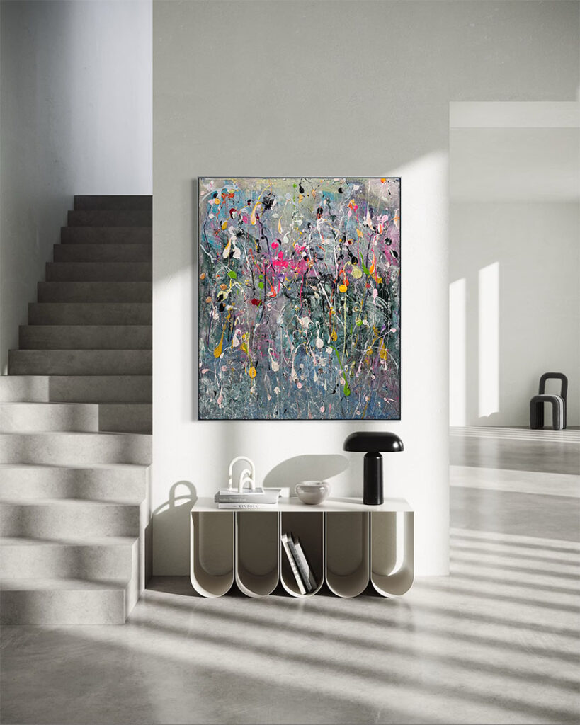 Meadow Dance, 2026. Painting in the Interior.
