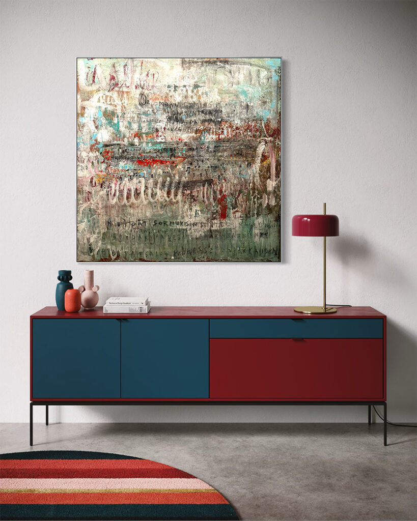 The Verse Poem, 2026. Painting in the Interior.