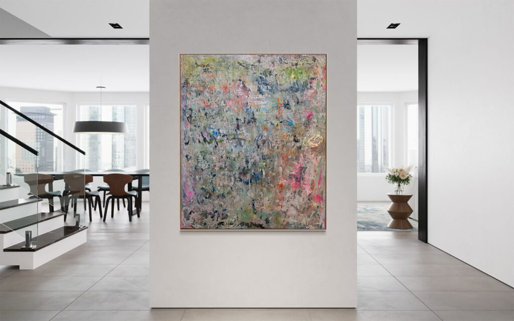 Poem in the Wind, 2026. Painting in the Interior.