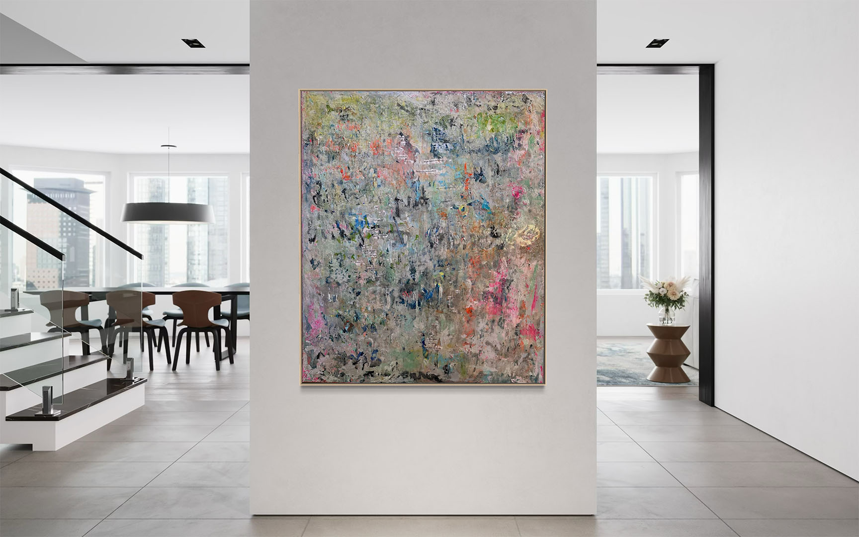 Poem in the Wind, 2026. Painting in the Interior.